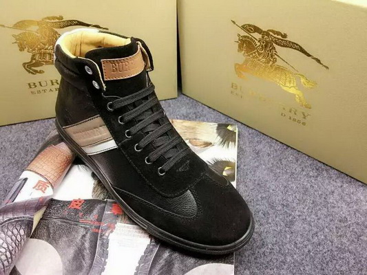 Burberry High-Top Fashion Men Shoes--023